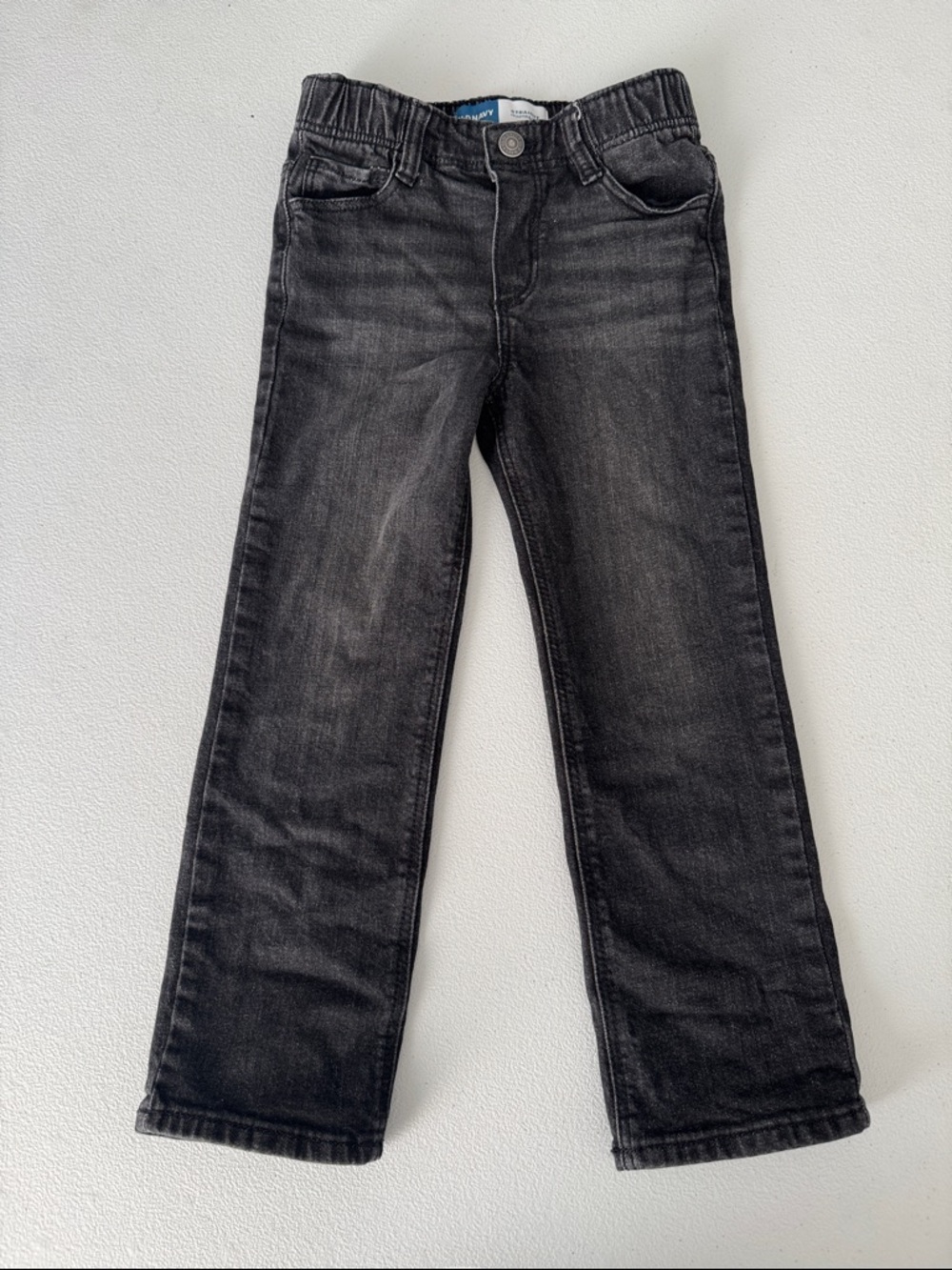 Old Navy Black Straight Adjustable Waist Jeans
